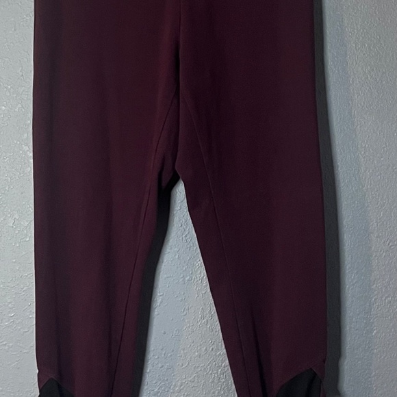 Victorias Secret PINK YOGA Leggings Womens Medium Strap Ankles Mesh Insert - Picture 2 of 10